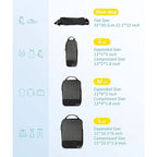 Packing Cubes Reisorganizer – Compressie Kofferorganizer (2 t/m 6 stuks)