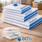 Vacuümcompressie-opbergzakken — Set van 3, 7, 9 of 11 stuks