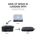Packing Cubes Reisorganizer – Compressie Kofferorganizer (2 t/m 6 stuks)