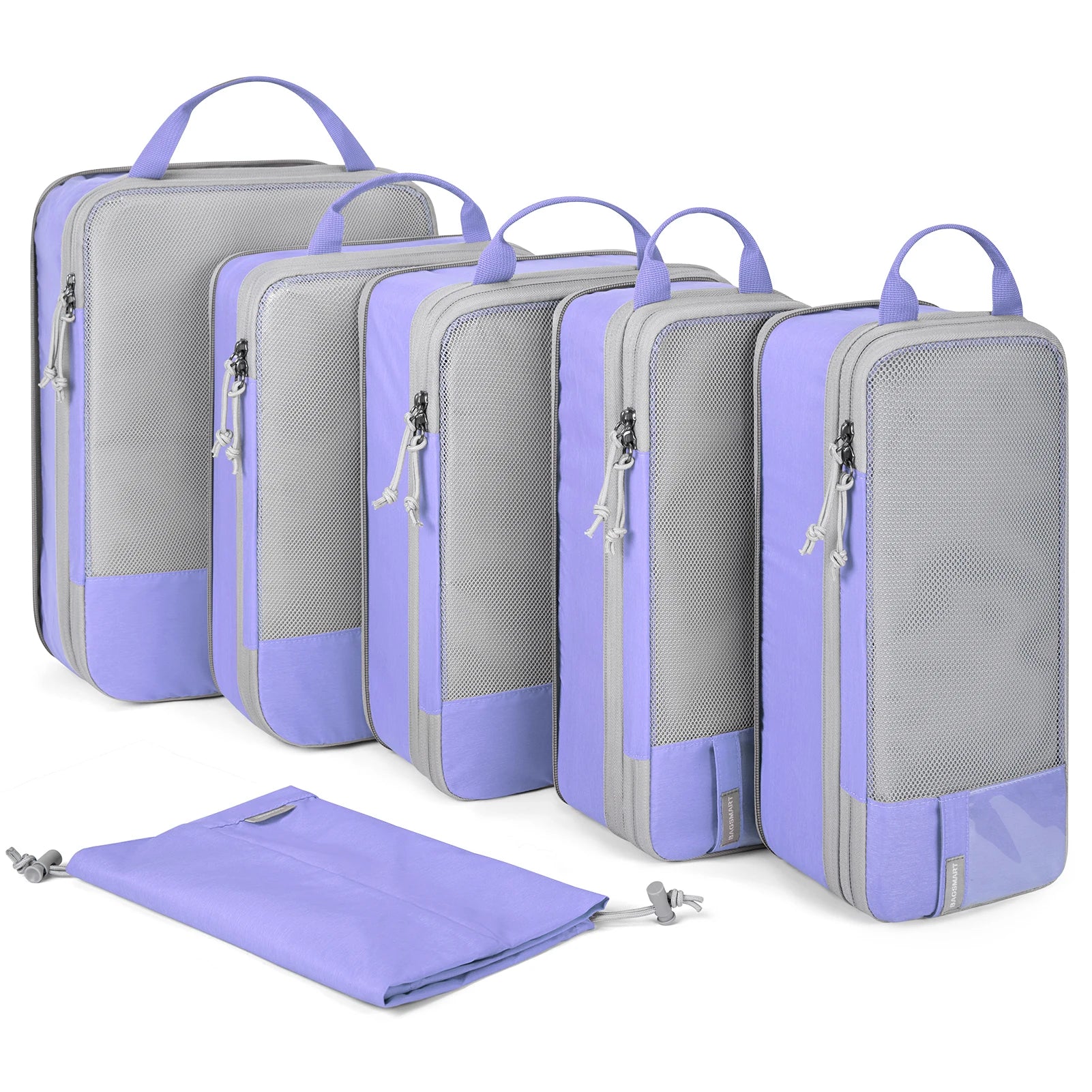 Packing Cubes Reisorganizer – Compressie Kofferorganizer (2 t/m 6 stuks)