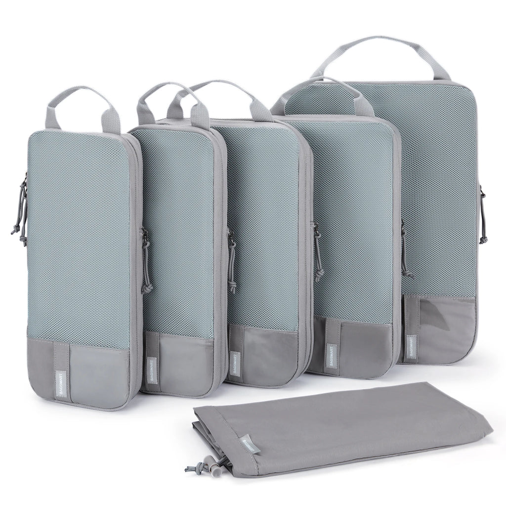 Packing Cubes Reisorganizer – Compressie Kofferorganizer (2 t/m 6 stuks)